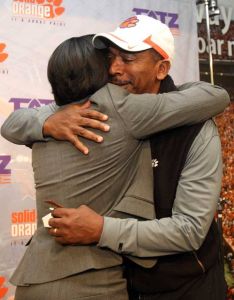 Itoro Umoh Coleman was named the fifth head coach in Clemson women's basketball history on March 29, 2010.