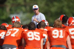 The Tiger football team opened the 2009 season with its first practice on Tuesday, August 4.