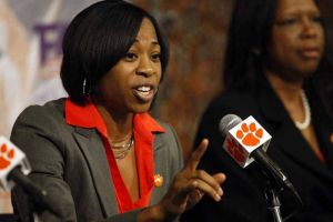 Itoro Umoh Coleman was named the fifth head coach in Clemson women's basketball history on March 29, 2010.