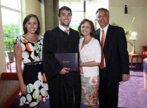 Sixty-three Tiger student-athletes received their Clemson University degrees on Friday, May 7, 2010.