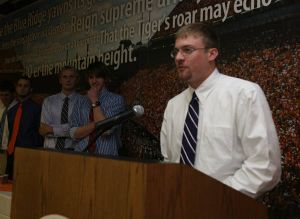 Graduate Student Jay Crout