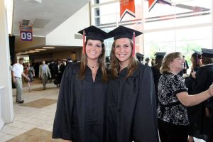 Summer O'Donnell and Michelle Parkhurst (Swimming & Diving)