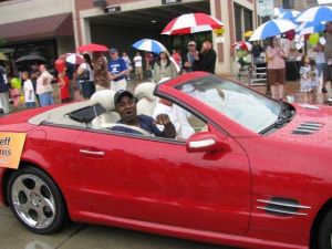Jeff Davis attended the College Football Hall of Fame Enshrinement Ceremony in South Bend, IN July 17-19.