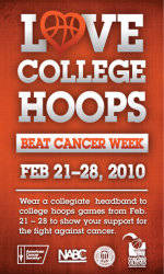 Inaugural Love College Hoops…Beat Cancer Week Set for Feb. 21-28