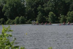 The Tigers' Varsity 4+ won the NCAA title on Sunday morning at the 2009 NCAA Rowing Championships in Cherry Hill, NJ, capturing Clemson's first-ever national title in rowing. Clemson finished 12th as a team at the national championships.