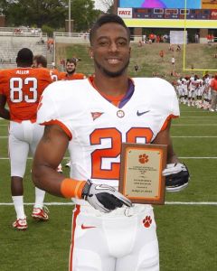 Marquan Jones - Strength Training Award for Spring Practice, Wide Receiver