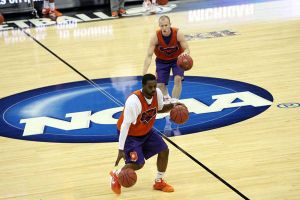The Tigers held a short practice and press conference at the Sprint Center on Wednesday afternoon in Kansas City.
