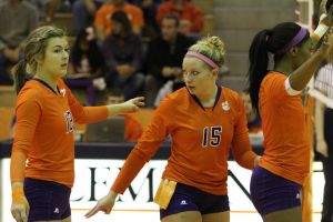 Kristin Faust, Hannah Brenner and Sandra Adeleye