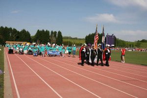 Several Clemson student-athletes and staff members helped out at the 2009 Oconee & Pickens County Special Olympics Spring Games which were held at Clemson's Outdoor Track & Field Complex on Friday, April 24.