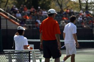 Coach Chuck Kriese's final home match - Photos courtesy of Mark Crammer