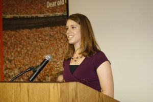 Senior Elizabeth Savage