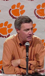 Tommy Bowden Teleconference Audio and Spring Depth Chart