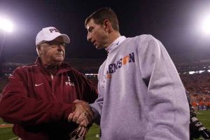 Head Coaches Dabo Swinney and Bobby Bowden