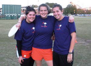 The Clemson Rowing team hosted Frisbee for Life, an Ultimate Frisbee Tournament to raise money for the American Cancer Society, on Friday, November 13.