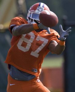 The Clemson football team held its fourth day of preseason practice on Friday, August 7.