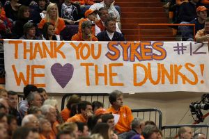 Raymond Sykes' Senior Sign