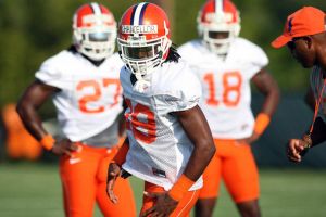 The Tiger football team opened the 2009 season with its first practice on Tuesday, August 4.