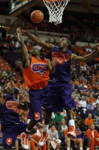 The Clemson men's and women's basketball teams held Rock the 'John on Friday, October 16 at Littlejohn Coliseum to celebrate the beginning of the 2009-10 basketball season.
