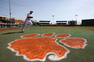 thomas f. chapman grandstands on 2010 baseball opening weekend