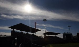 Thomas F. Chapman Grandstand renovation photos