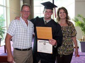 Sixty-three Tiger student-athletes received their Clemson University degrees on Friday, May 7, 2010.