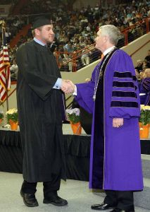 Sixty-three Tiger student-athletes received their Clemson University degrees on Friday, May 7, 2010.