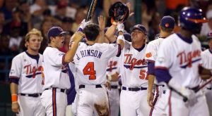 team celebrate score