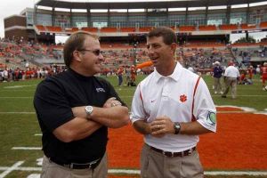 Head Coaches Gary Patterson and Dabo Swinney