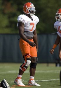 The Clemson football team held its fourth day of preseason practice on Friday, August 7.