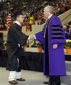 Sixty-three Tiger student-athletes received their Clemson University degrees on Friday, May 7, 2010.