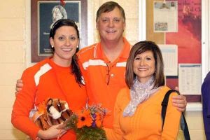 The Clemson men's and women's swimming and diving teams celebrated Senior Day in their final home meet of the season on Saturday, January 30.