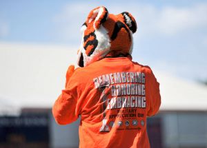 tiger mascot military appreciation day tshirt