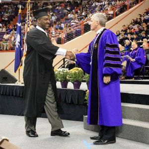 Clemson University - August 2008 Graduation Ceremony - Elsmore Gabriel