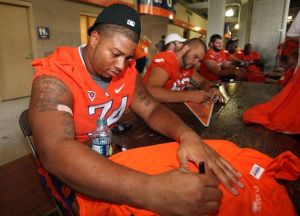 Antoine McClain fan appreciation day 082111