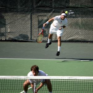 Coach Chuck Kriese's final home match - Photos courtesy of Mark Crammer