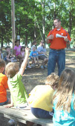 Clemson Student-Athletes Speak at Camp Oneot