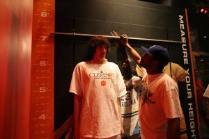 The Tigers visited the College Basketball Experience on Tuesday afternoon in Kansas City.