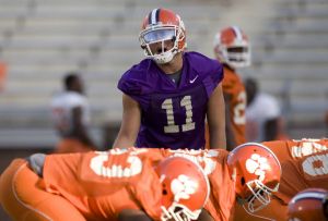 These pictures were taken at the second of two Tiger practices on Monday, August 17.