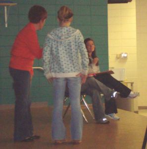 Members of Clemson's Solid Orange Squad visited Beech Springs Intermediate School on Thursday, October 22.