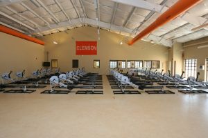 rowing facility inside boathouse