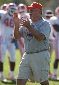 Assistant Coach Dan Brooks bowl practice 123011