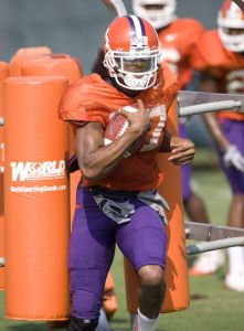 The Tiger football team held its sixth day of preseason practice on Monday, August 10.