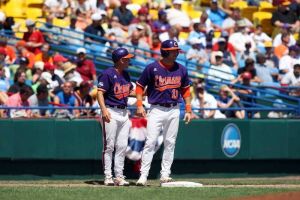 Head Coach Jack Leggett and Kyle Parker