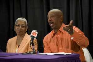 Oliver and Vicky Purnell