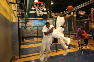 The Tigers visited the College Basketball Experience on Tuesday afternoon in Kansas City.