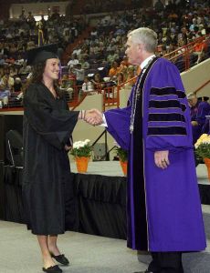 Sixty-three Tiger student-athletes received their Clemson University degrees on Friday, May 7, 2010.