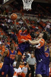The Clemson men's and women's basketball teams held Rock the 'John on Friday, October 16 at Littlejohn Coliseum to celebrate the beginning of the 2009-10 basketball season.