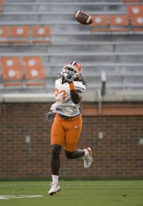 These pictures were taken at the second of two Tiger practices on Monday, August 17.