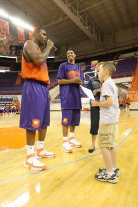 clemson basketball tip off for success 101507