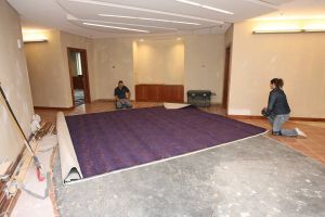 New Carpet westzone construction update 052109